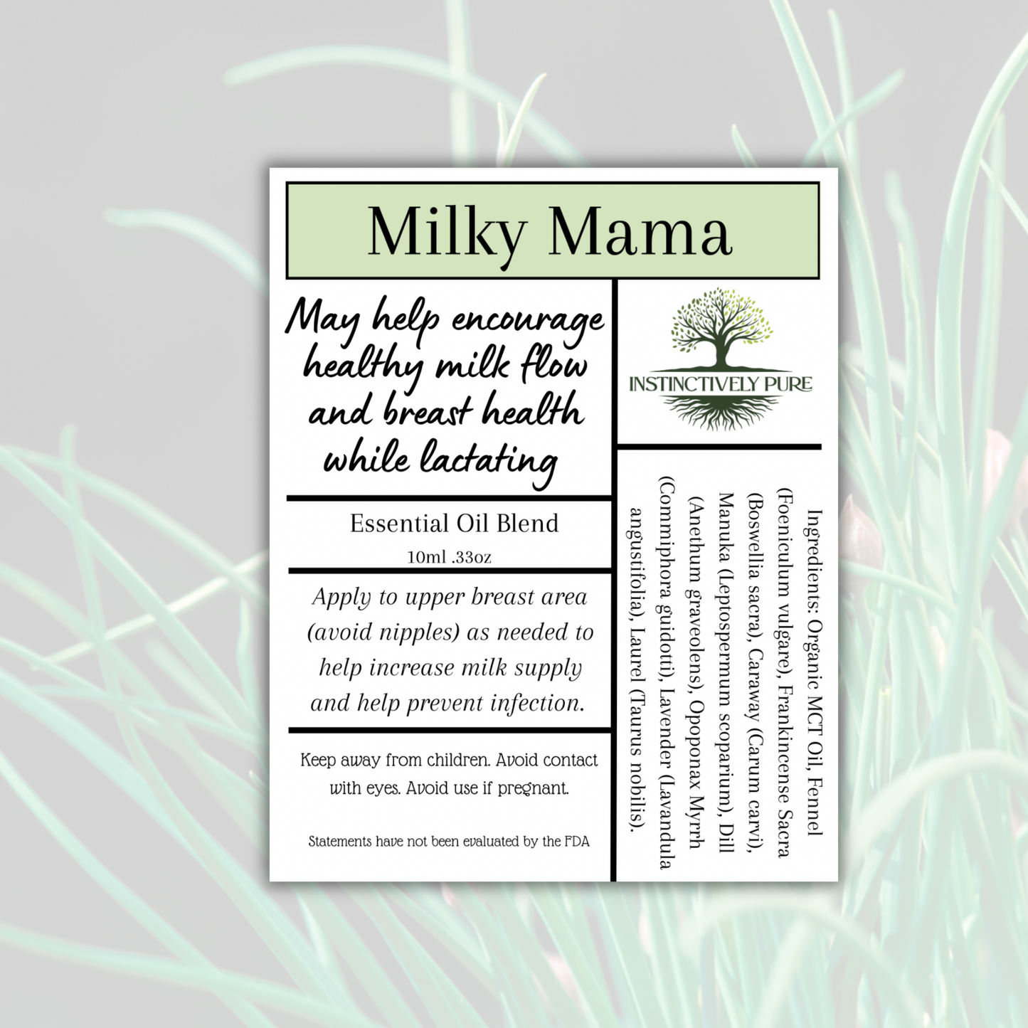 Milky Mama Lactating Essential Oil Roll On 10ml