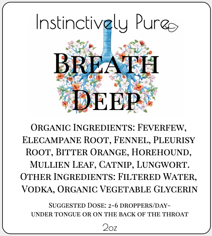 Breath Deep Tincture 2oz