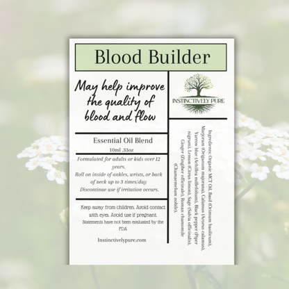 Blood Builder Essential Oil Roll On 10ml