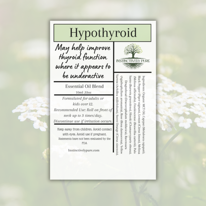 Hypothyroid Essential Oil Roll On 10ml