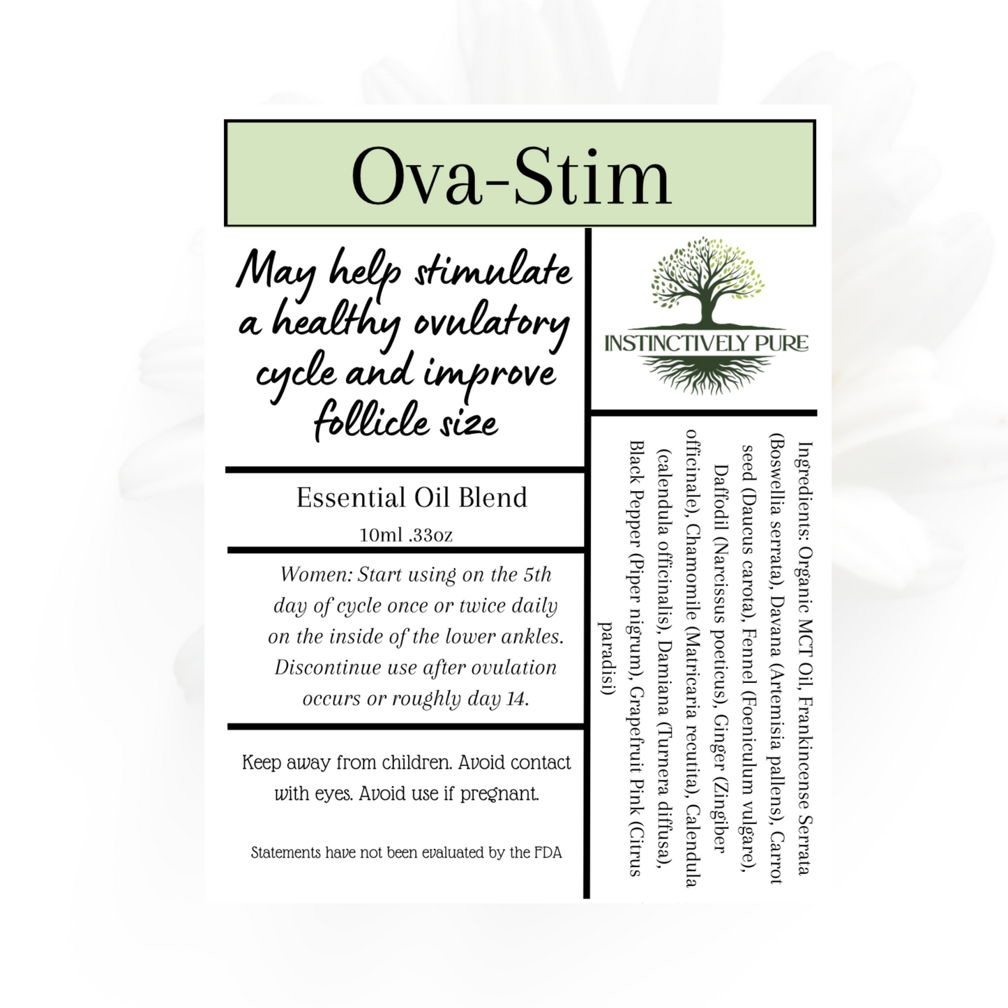 Ova-Stim Essential Oil Roll On 10ml