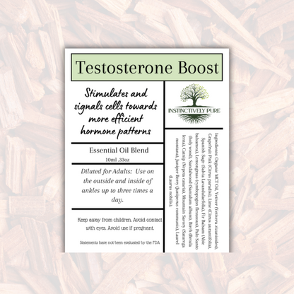 Testosterone Boost Essential Oil Roll On 10ml