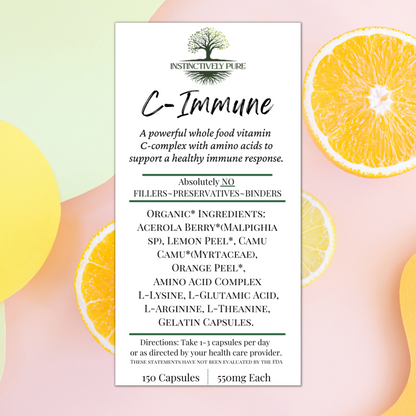 C-Immune Vitamin C Supplement 150 capsules