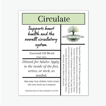 Circulate Essential Oil Roll On 10ml