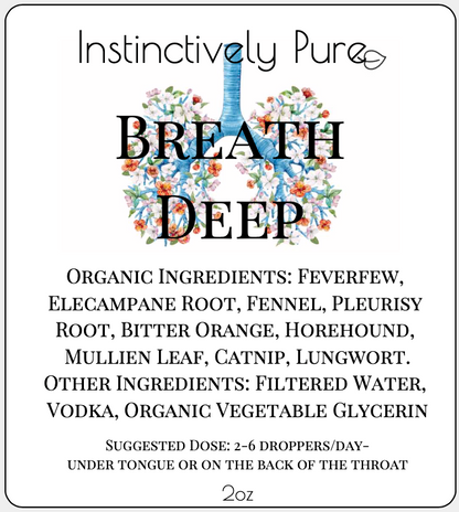 Breath Deep Tincture 2oz